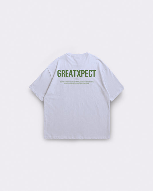 Great Who? Oversize Fit TShirt Cream